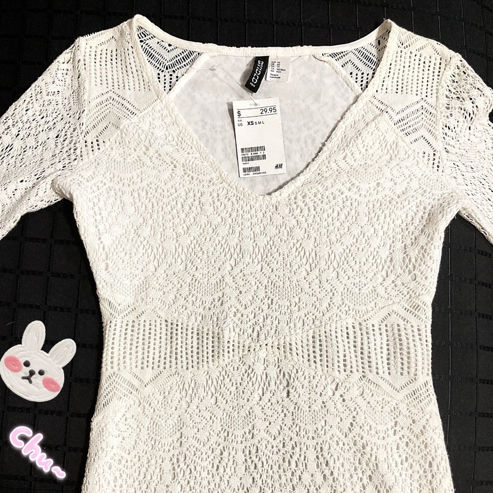 ( LANA DEL REY) CREAM FLOWLY DRESS